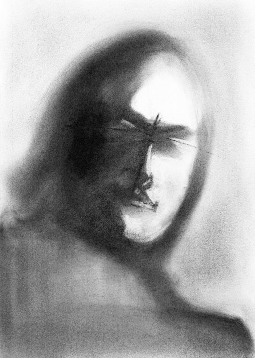 Untitled charcoal sketch