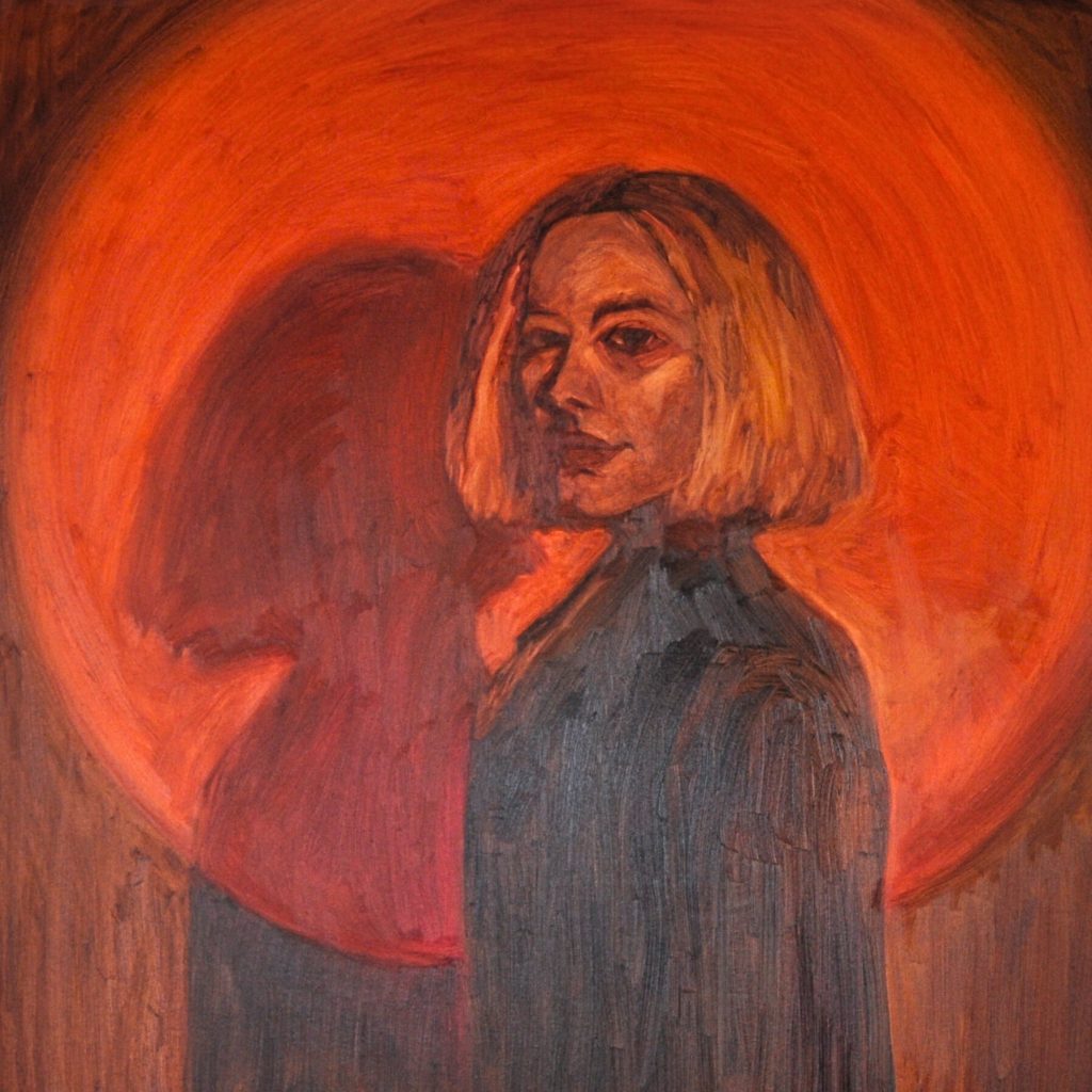 Good bad days, oil on canvas, 100x100 cm